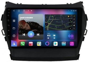 FarCar 209M Android 12, 8-ядер, QLED, Carplay, SIM-слот — на Hyundai Santa FE