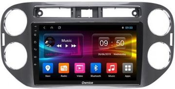 Carmedia OL-9908-2 Android 10, 8-ядер, SIM-слот (CarPlay) — на Volkswagen Tiguan