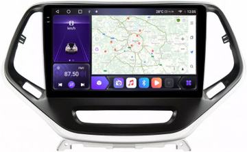 Carmedia OL-1253 QLed+2K, Android 12, ТОП процессор, CarPlay, SIM-слот — на Jeep Cherokee