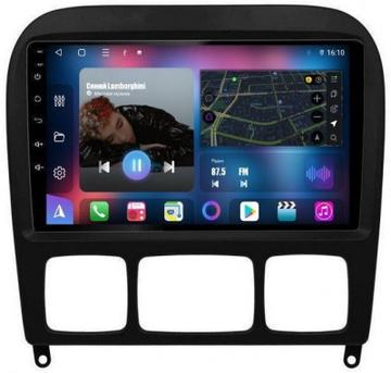 FarCar 220M (W220) Android 12, 8-ядер, QLED, Carplay, SIM-слот — на Mercedes Benz S