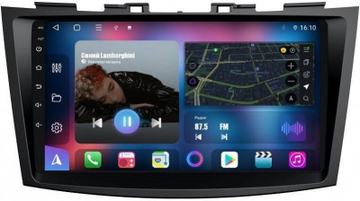 FarCar 179M Android 12, 8-ядер, QLED, Carplay, SIM-слот — на Suzuki Swift