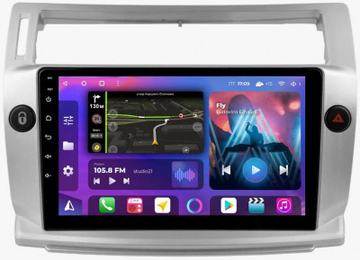 FarCar 3036M Android 12, 8-ядер, QLED, Carplay, SIM-слот — на Citroen C4