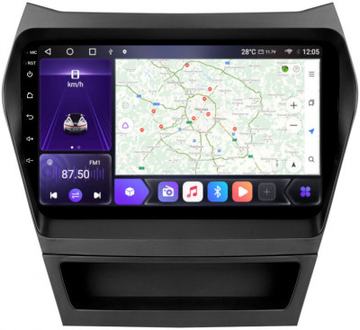 Carmedia OL-9703 QLed, Android 10/12, ТОП процессор, CarPlay, SIM-слот — на Hyundai Santa FE