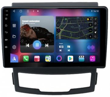 FarCar 159M Android 12, 8-ядер, QLED, Carplay, SIM-слот — на Ssangyong Actyon
