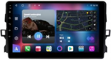 FarCar 3024M Android 12, 8-ядер, QLED, Carplay, SIM-слот — на Toyota Auris