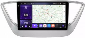 Carmedia OL-9710 QLed+2K, Android 12, ТОП процессор, CarPlay, SIM-слот — на Hyundai Solaris
