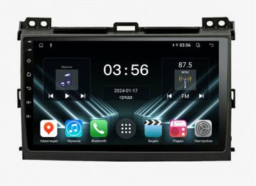 FarCar на Android (DX456M) (CarPlay) — на Toyota Land Cruiser Prado 120