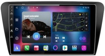 FarCar 483M Android 12, 8-ядер, QLED, Carplay, SIM-слот — на Skoda Octavia
