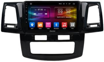 Carmedia OL-9603 Android 10, 8-ядер, SIM-слот (CarPlay) — на Toyota Hilux