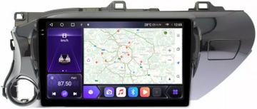 Carmedia OL-1686 QLed+2K, Android 12, ТОП процессор, CarPlay, SIM-слот — на Toyota Hilux