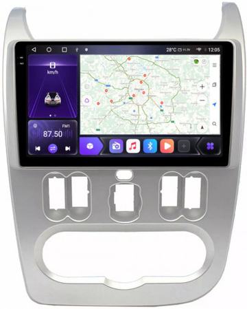 Carmedia SF-9944 QLed+2K, Android 12, ТОП процессор, CarPlay, SIM-слот — на Renault Sandero Stepway