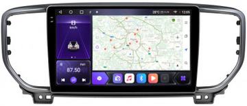 Carmedia OL-9780-2 QLed+2K, (рамка черная) Android 12, ТОП процессор, CarPlay, SIM-слот — на KIA Sportage